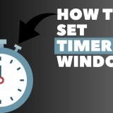 How to set Timer in window in hindi 2023