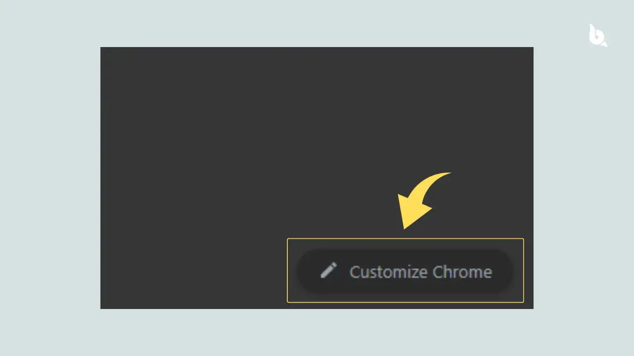 Open Chrome and Click on Customize Chrome button (How to change theme in google in hindi 2023)