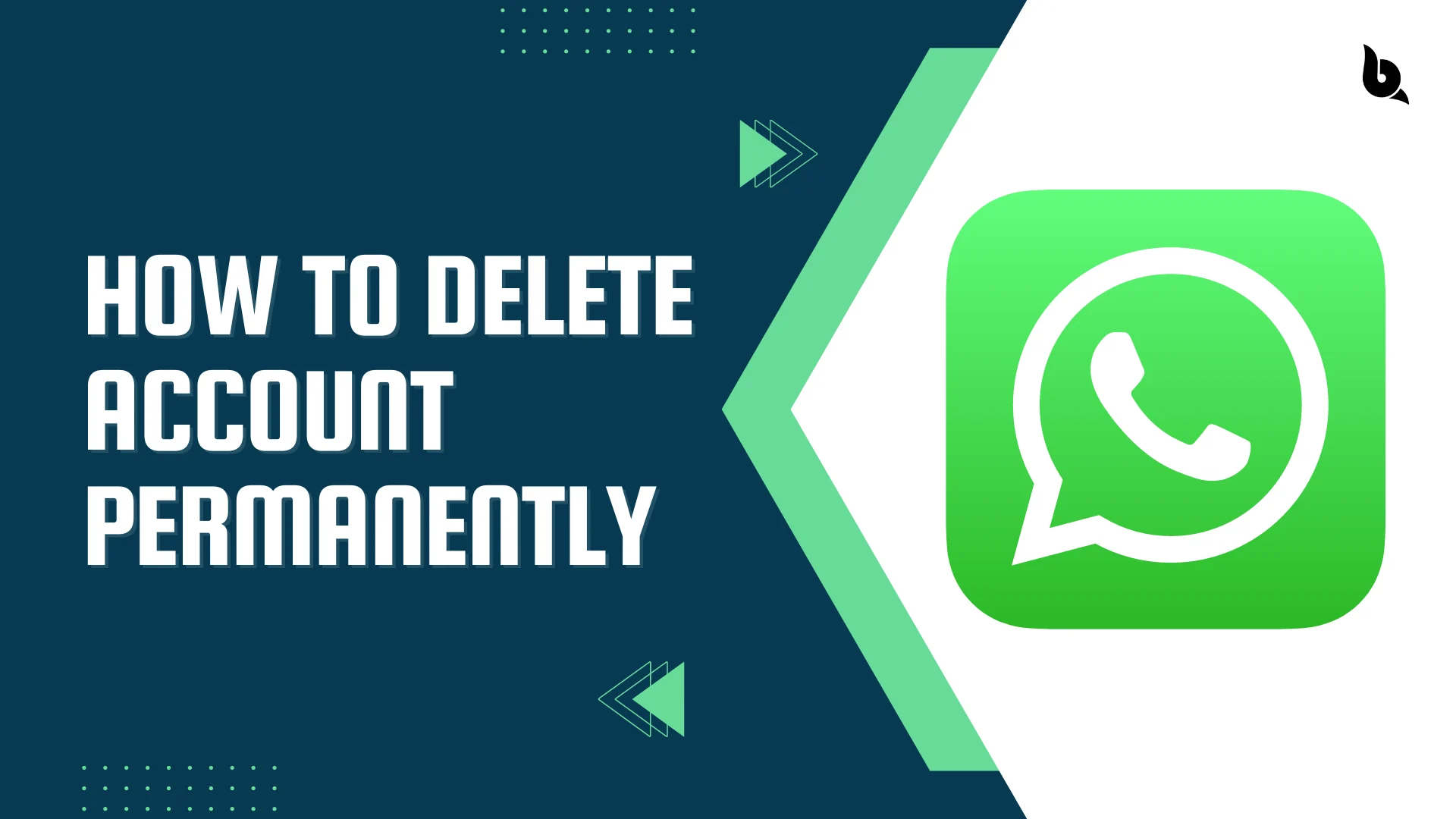 how to delete account from whatsapp permmently